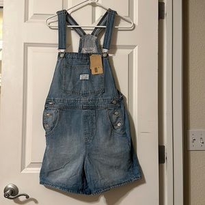 Levi's Women's Premium Vintage Shortalls XS